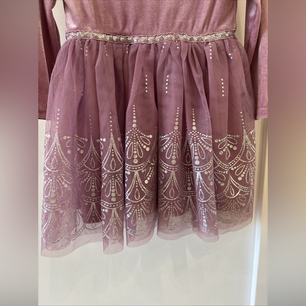 Zunie Elegant Pink Kids Dress - Picture 2 of 8